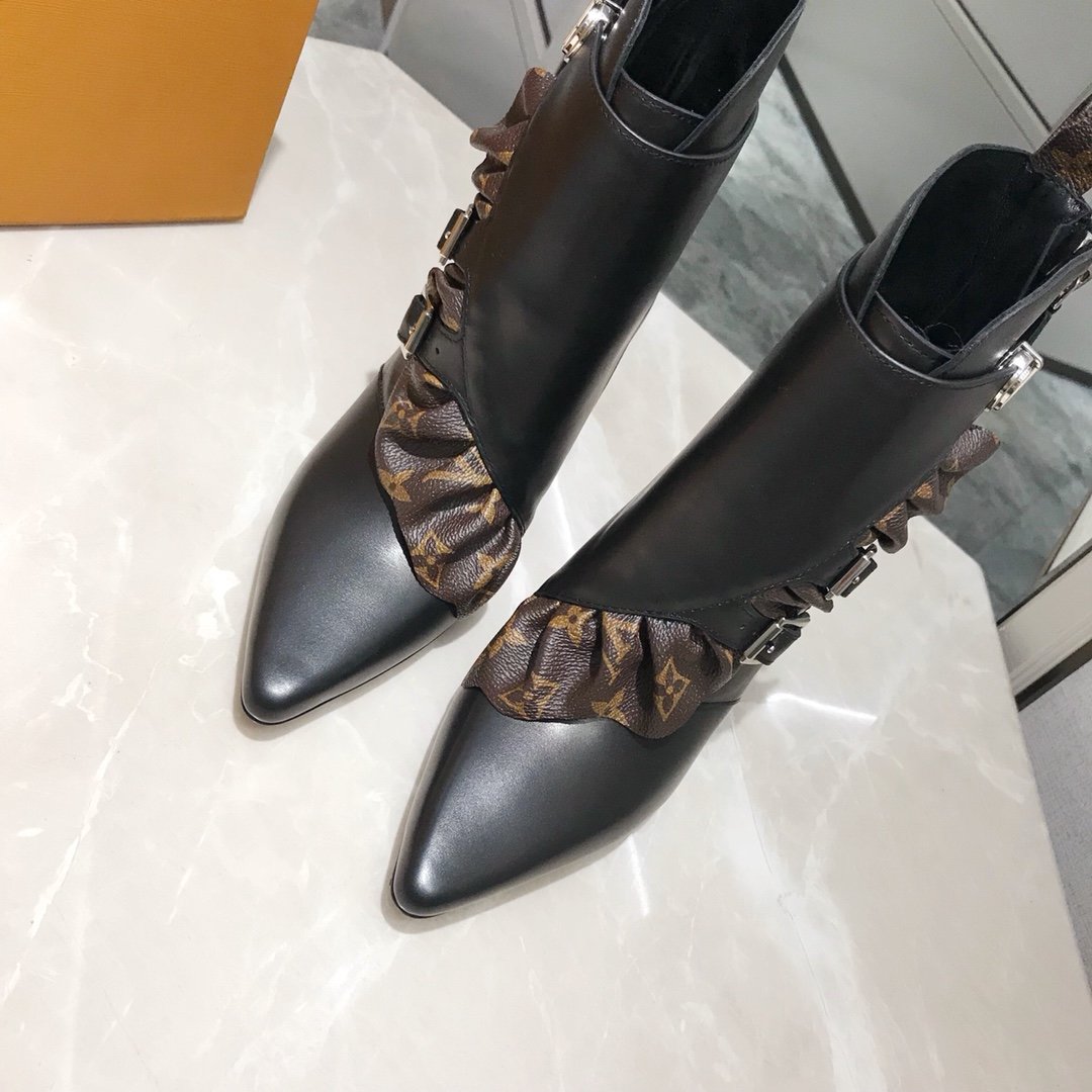 路易威登官网新款lv女鞋 janet主打系列及踝靴 a货lv女鞋货源